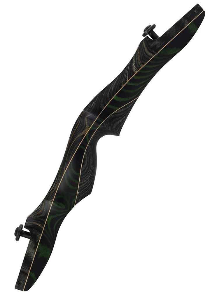 White Feather Starling, Mittelteil in Schwarz-dunkelgrün, auch hier sind zusätzliche Wurfarme nötig, aber die sind optisch nicht so spannend...