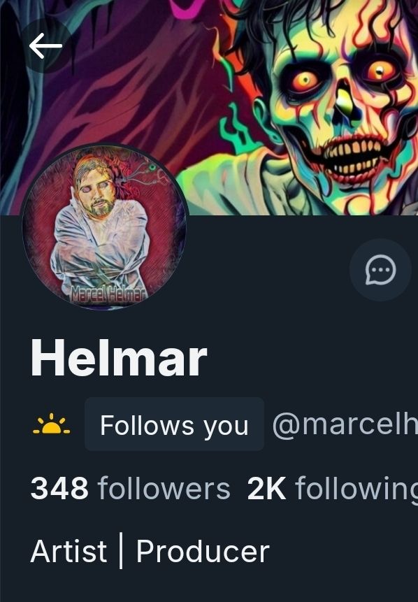 Marcel Helmar music producer my 666th follower