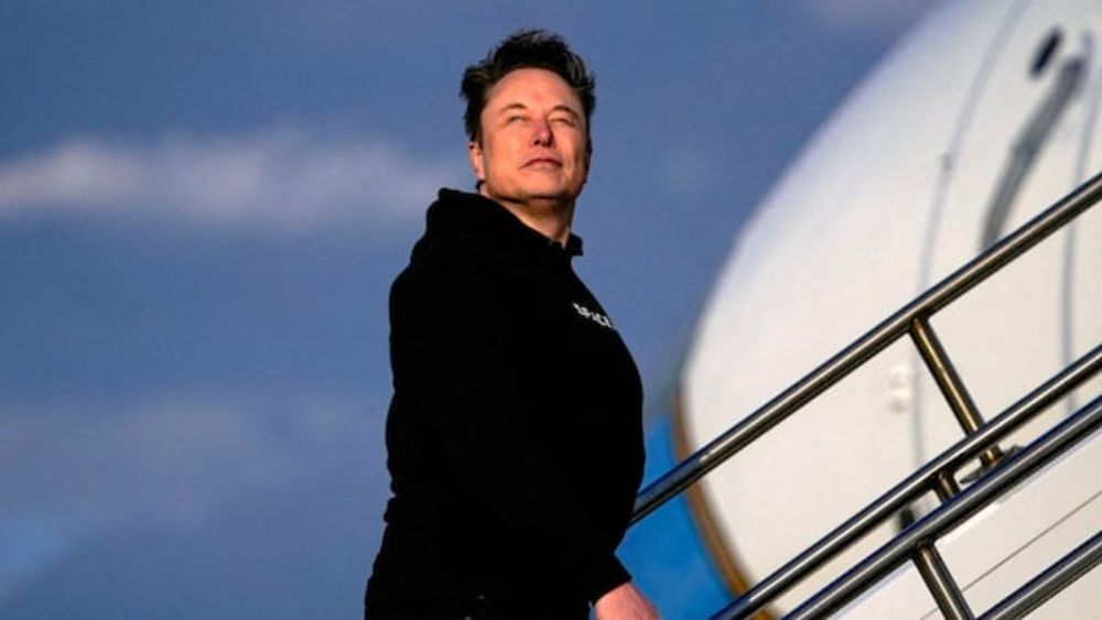 The Tesla CEO flew into Bella Bella, on B.C.'s Central Coast, Saturday and flew out Monday.