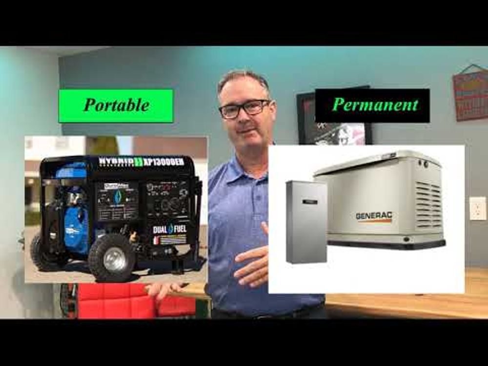 ABR Electric Generators | Collin County, TX – Permanent vs. Portable