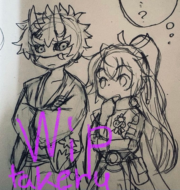 並ぶカイとスバル