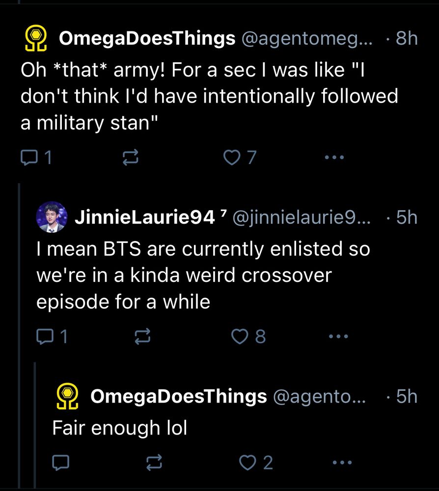 Reaction to ARMY influx 2