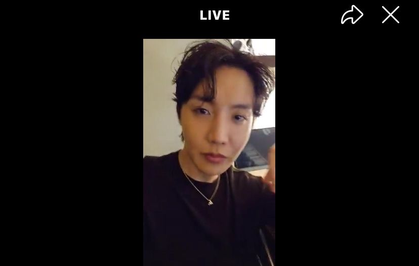 J-hope goes live after his second concert