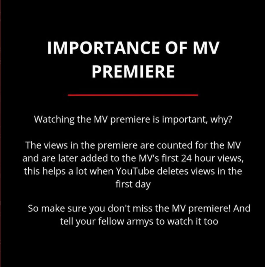 Importance of MV Premiere