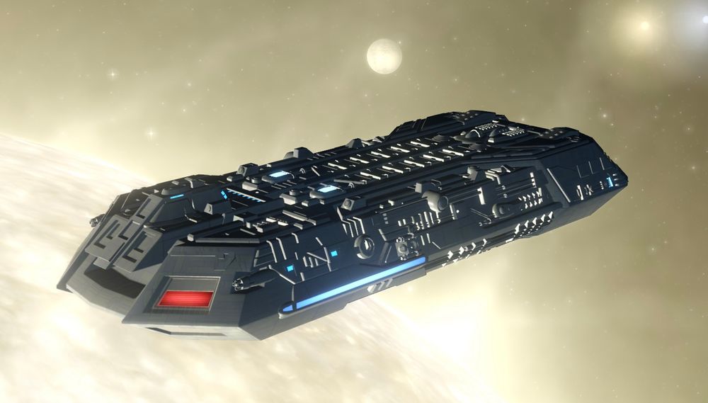 holoship from Star Trek: Insurrection, in sto