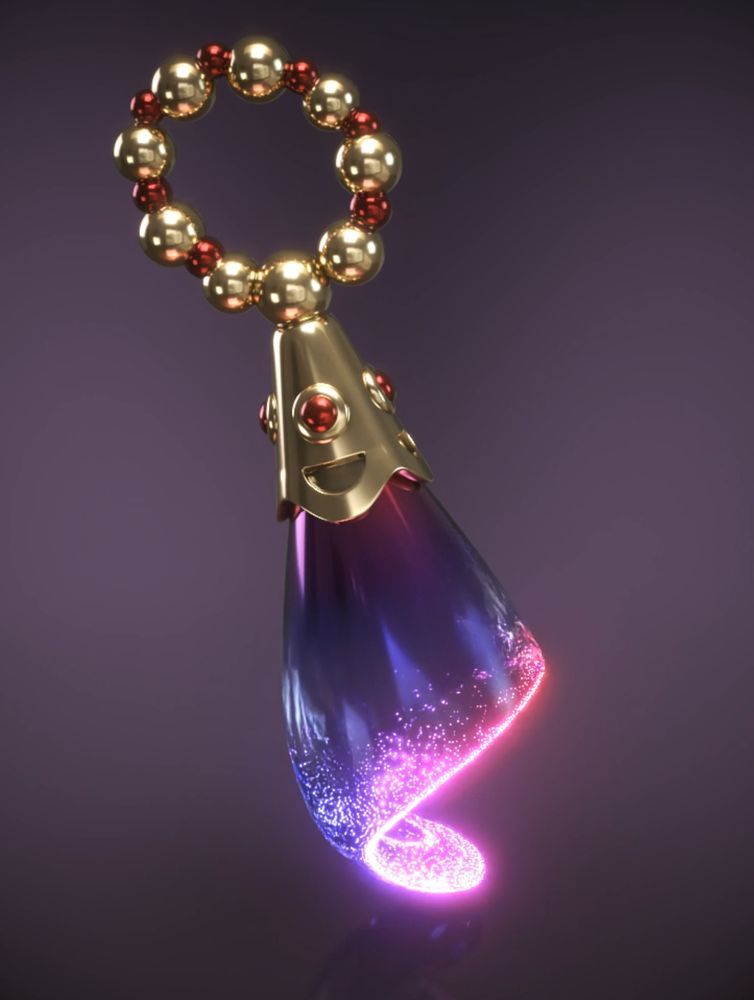 Rainbow Drop Formation Animation