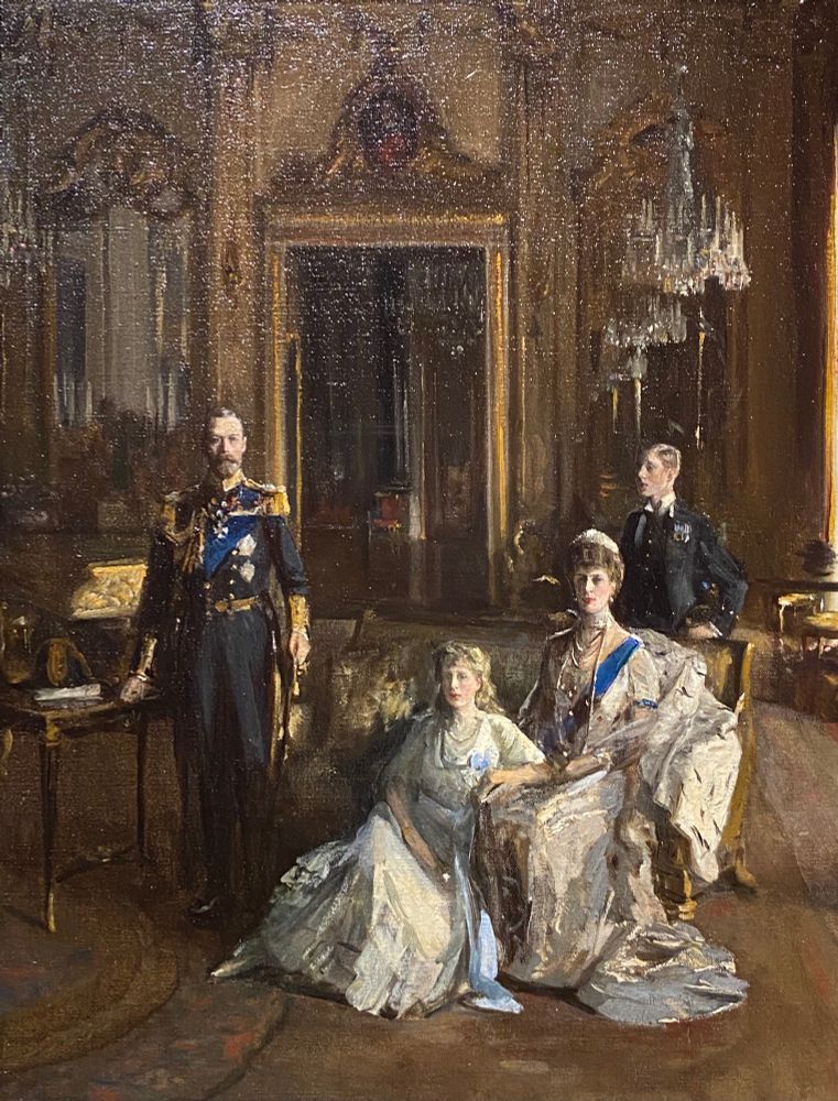 The Family of George V (1913) by John Lavery