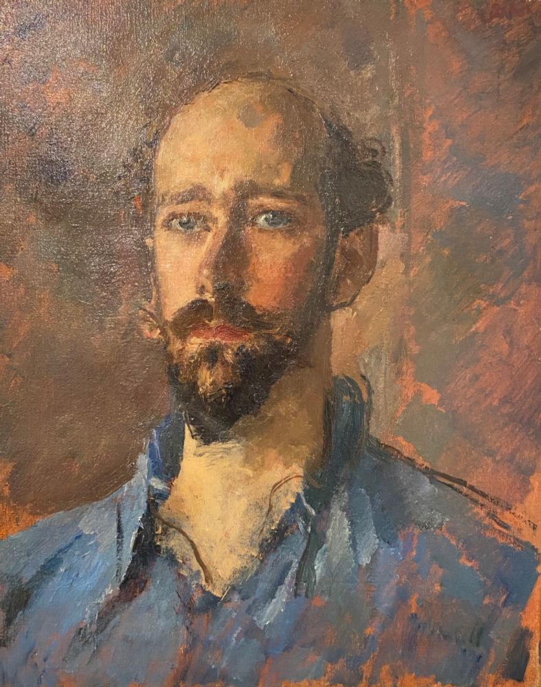Portrait of Richard Hughes by Augustus John