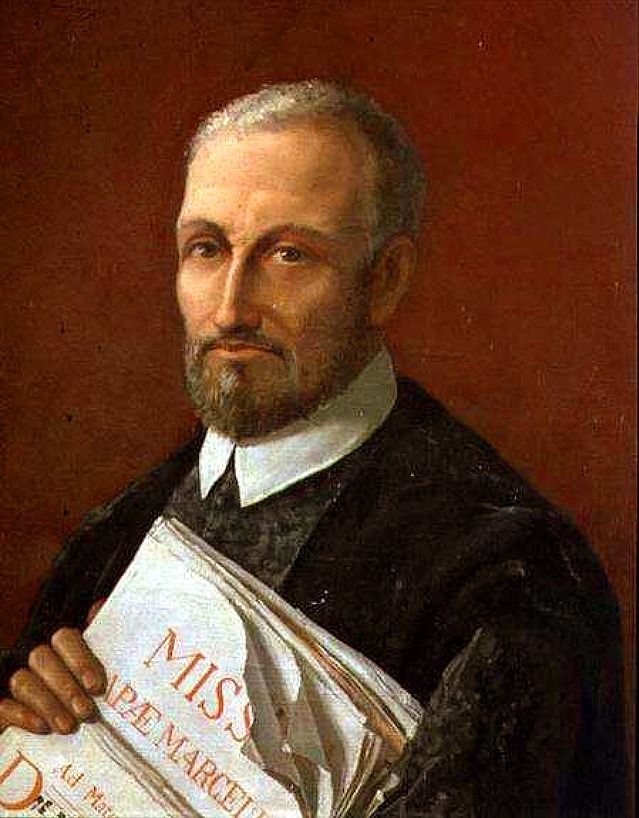 16th century portrait of Palestrina, unknown artist