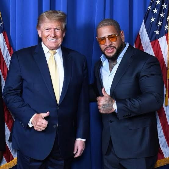 Ex-Bad Wolves vocalist Tommy Vext and Donald Trump