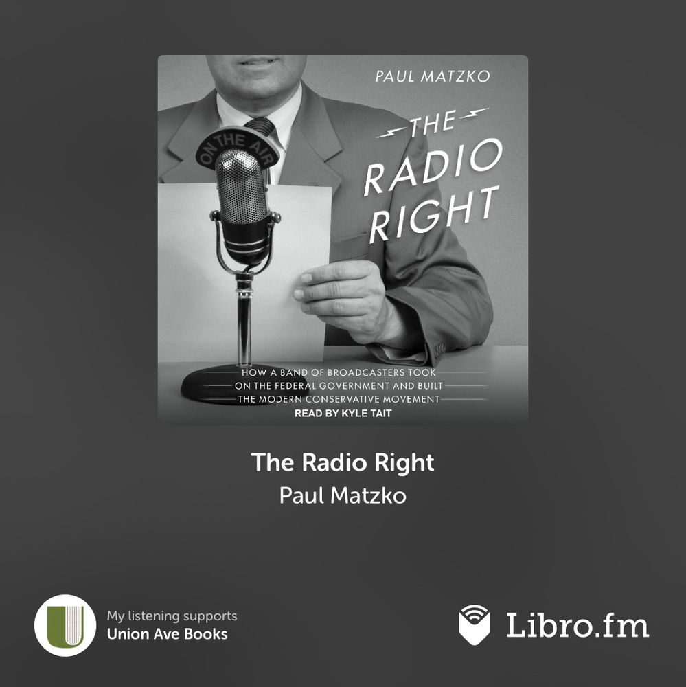 The Radio Right by Paul Matzko

Libro.fm