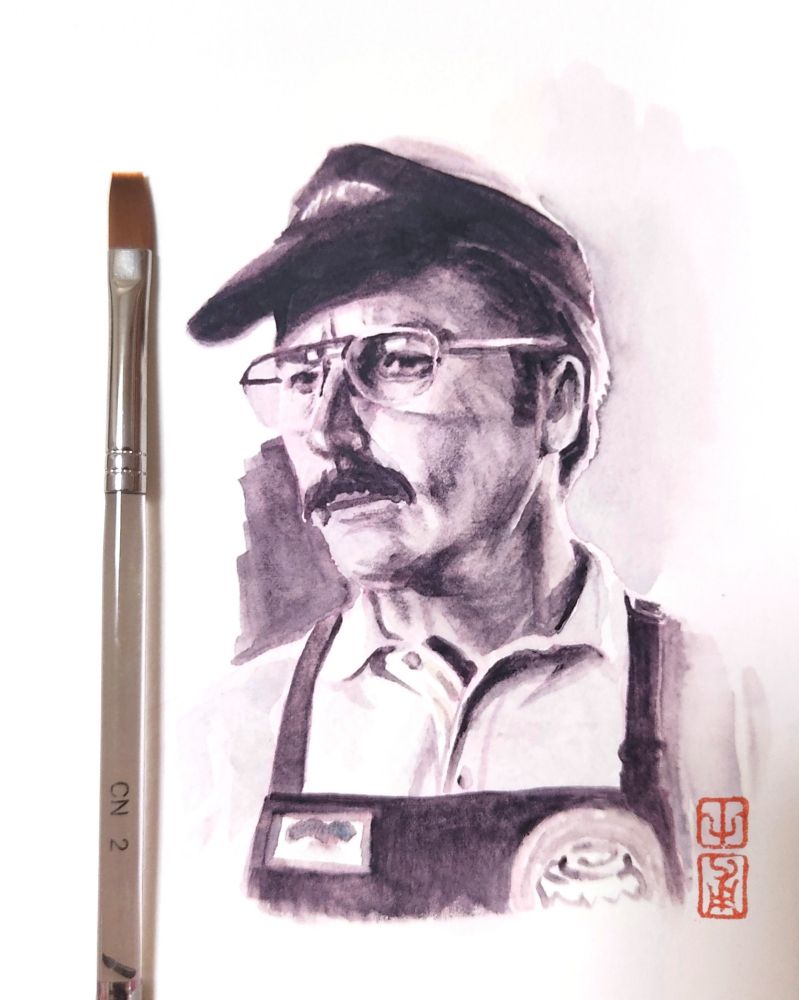 Gene Takovic, watercolor