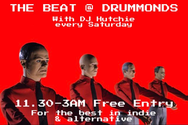 Drummonds gig poster. 