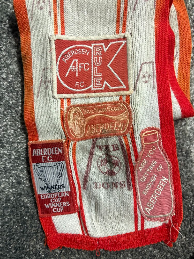 Aberdeen FC patches. 