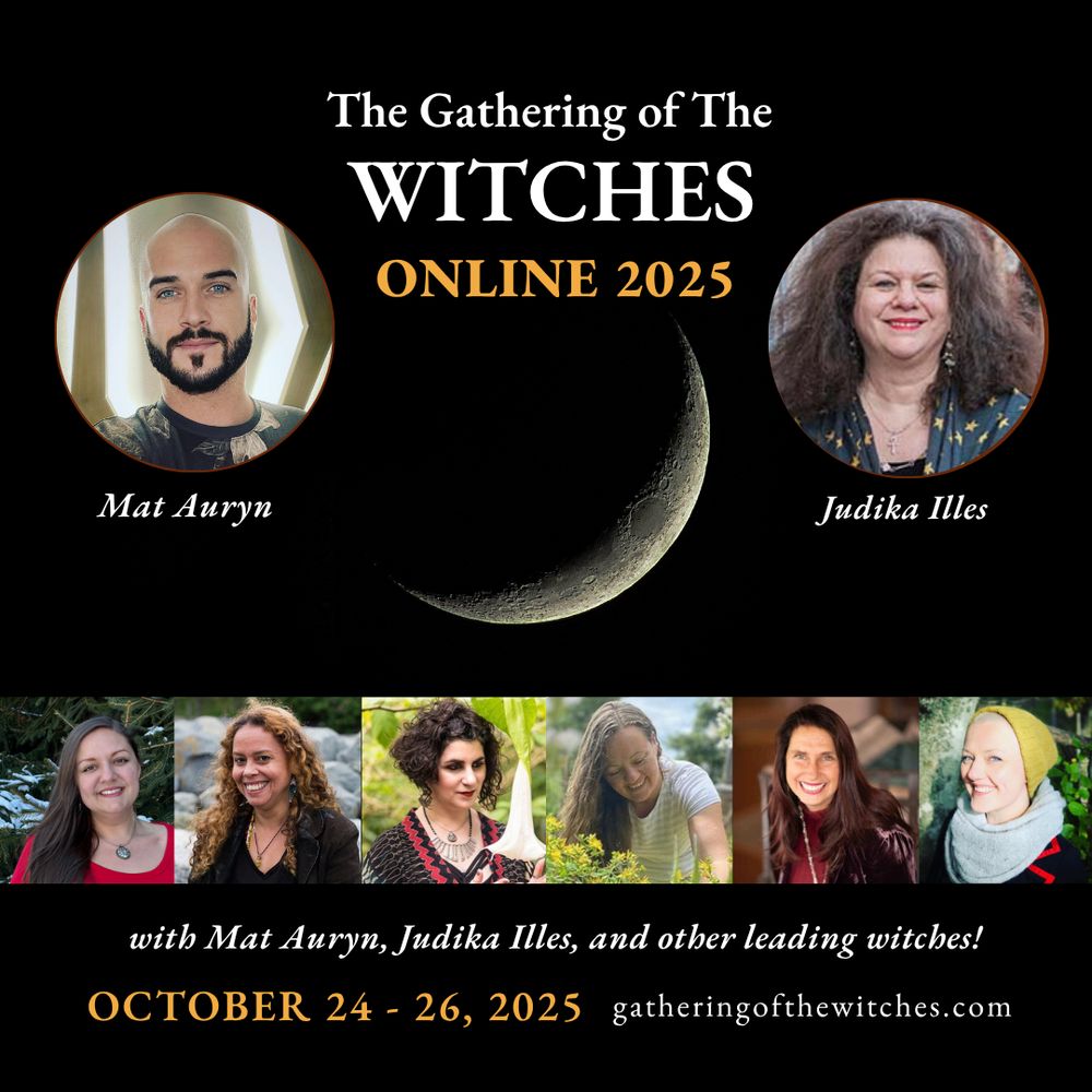Gathering of the Witches Promo featuring Mat Auryn, Judika Illes and other teachers.