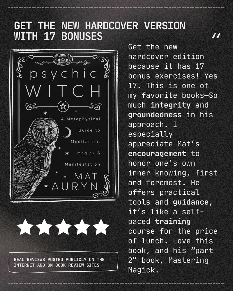 Psychic Witch book review 