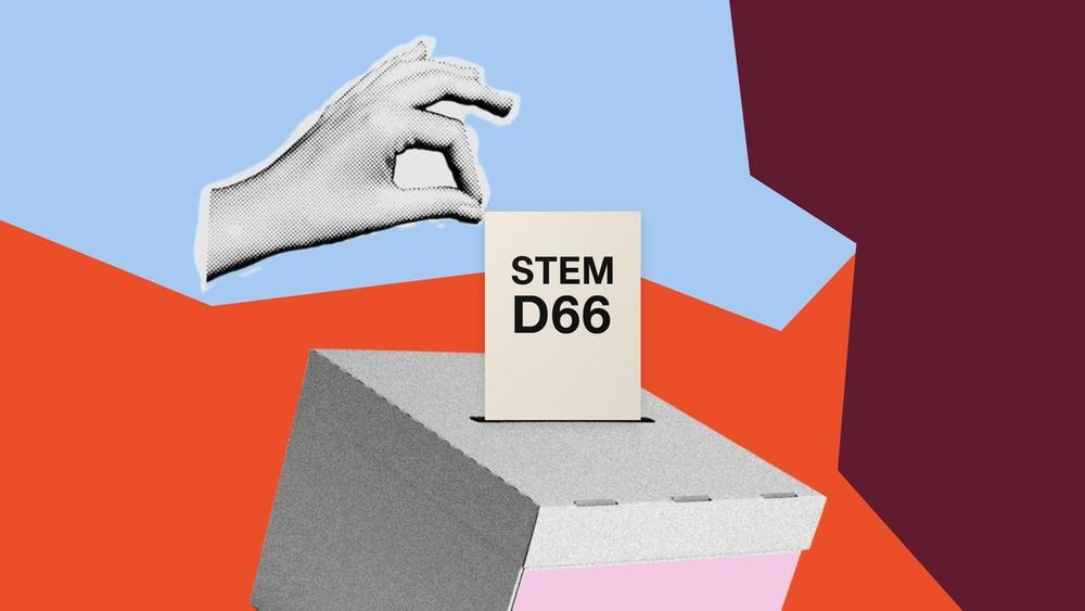 Een stem voor D66 in de stembus
