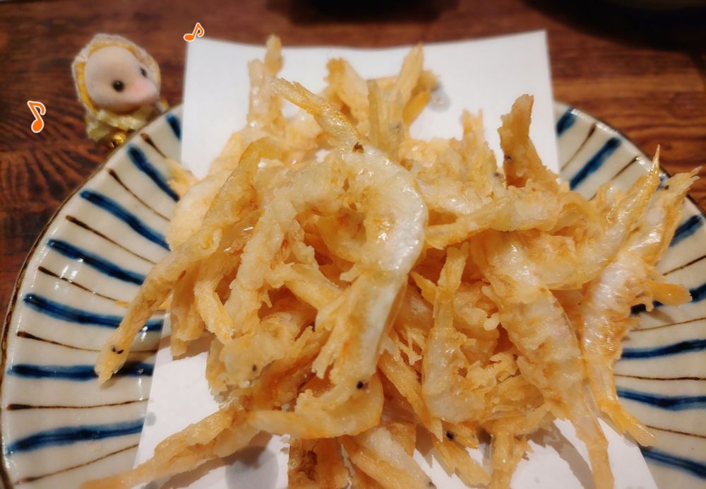 シルバニア アヒルの 赤ちゃん と 白エビの唐揚げ