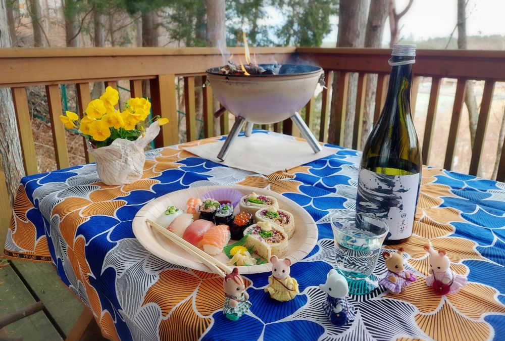 シルバニアファミリー　シルバニア赤ちゃん　BBQ　日本酒　黒笹 