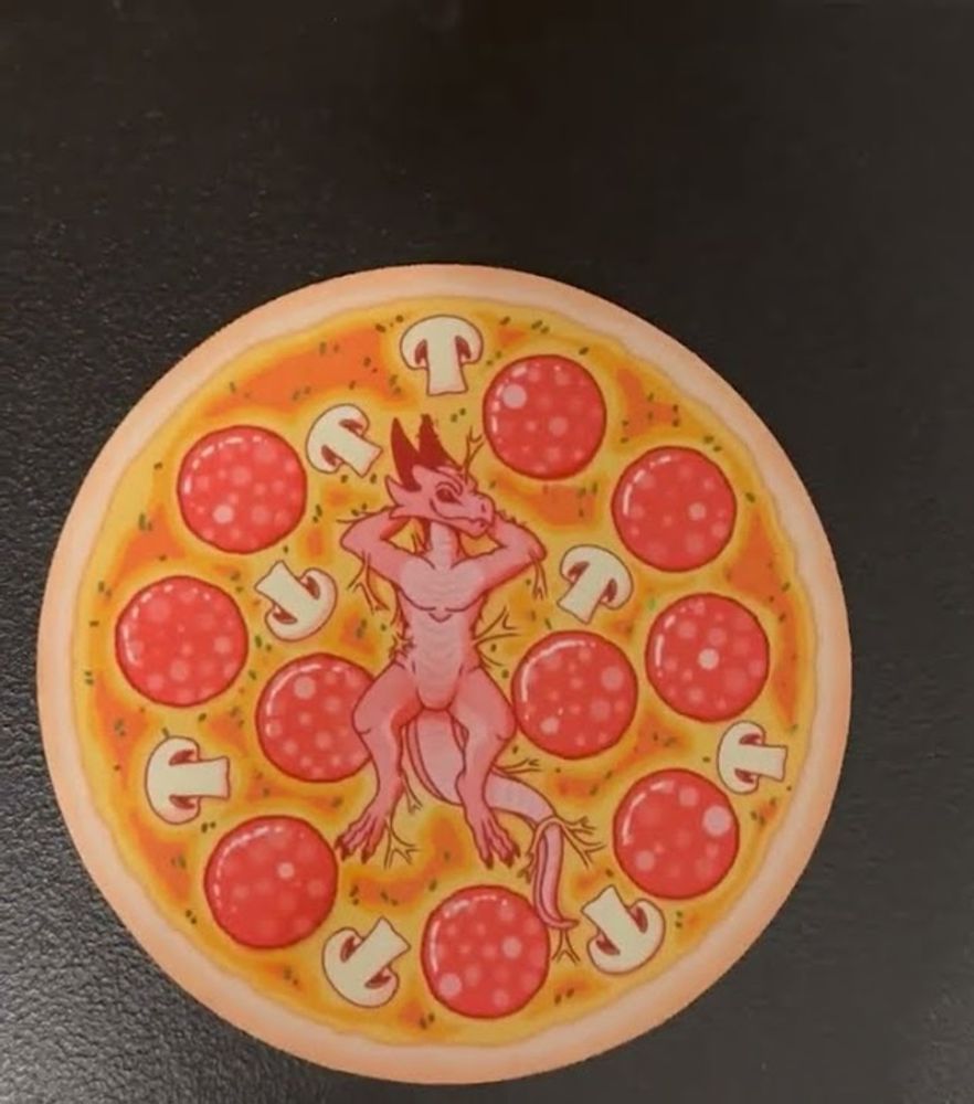 Kobold Pizza Mouse Pad