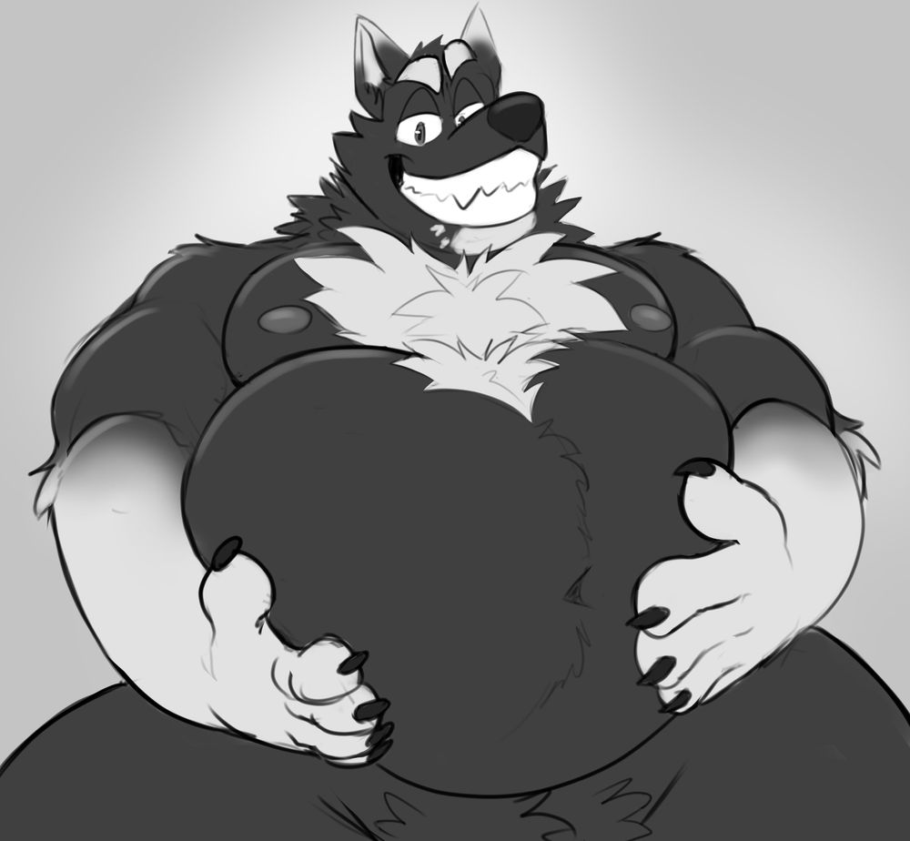 cykrus holding his big fukcign belly, ooouughgh