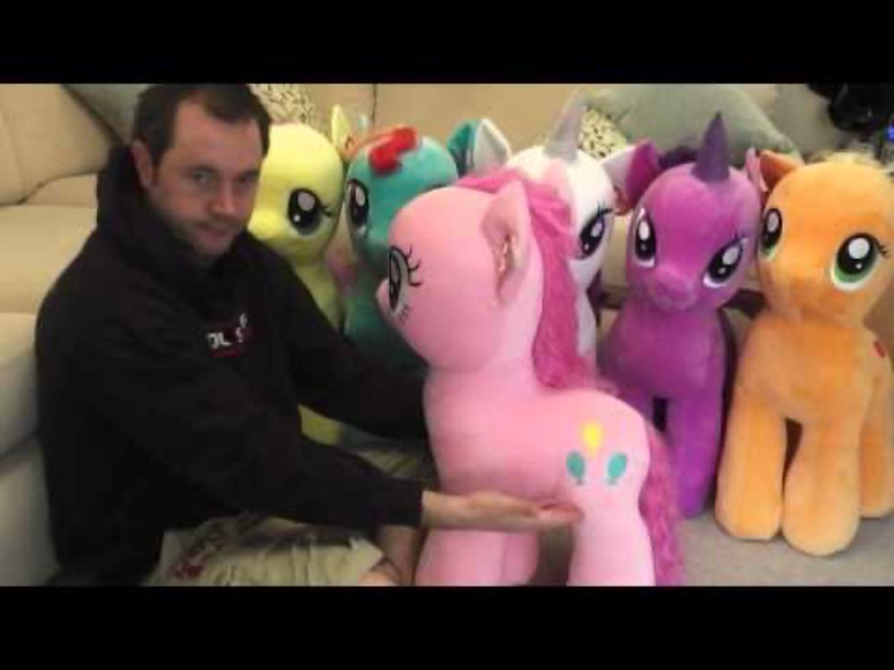 My Little Pony giant Limited Edition plush TY beanie babies buddies All The Cool Stuff MLP review