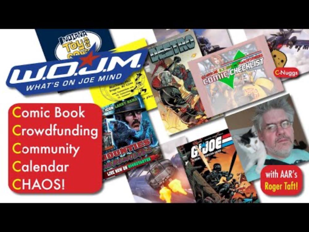 WOJM 320: Comic Crowdfunding Community Calendar CHAOS! (TeamStream 8/19/2024)