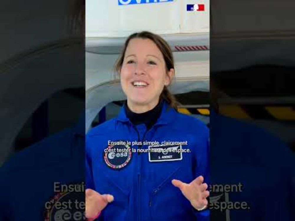 Sophie Adenot  nous partage sa (dent) de sagesse !