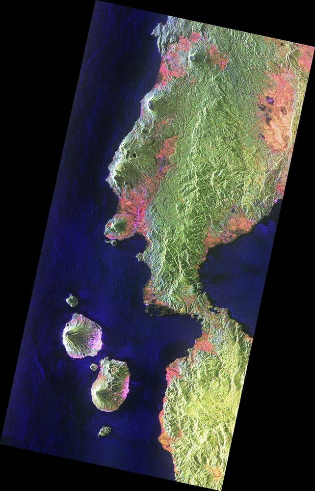Volcans en Indonésie