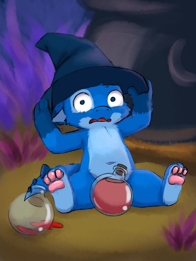 Unsupervised usage of the potion may cause irreversible undesirable effects. 

without text version