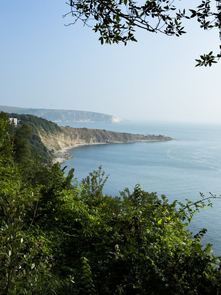 View from Durlston Country Park cliff path