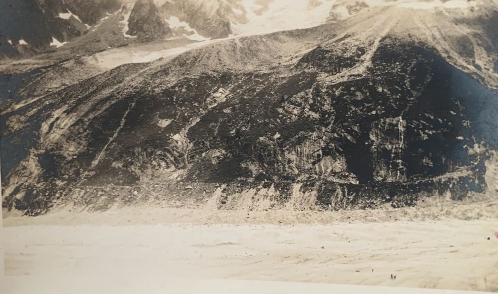 1930’s Mer De Glace, Mont Blanc. 