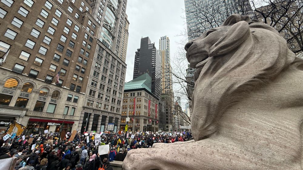 Hands Off March in New York City