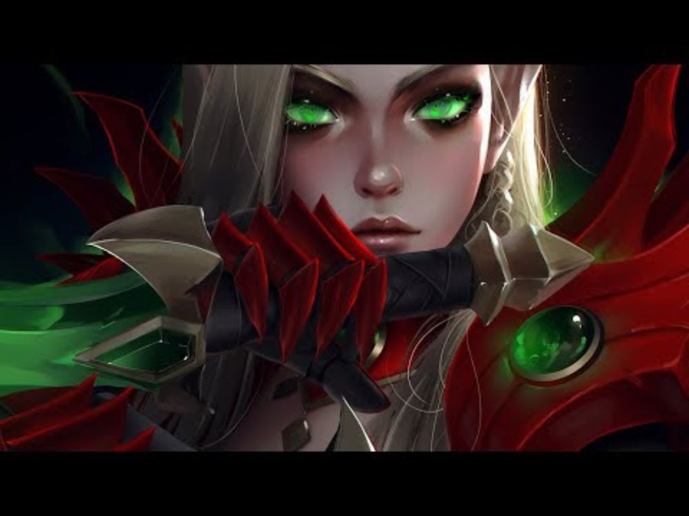 "Valeera" Painting process