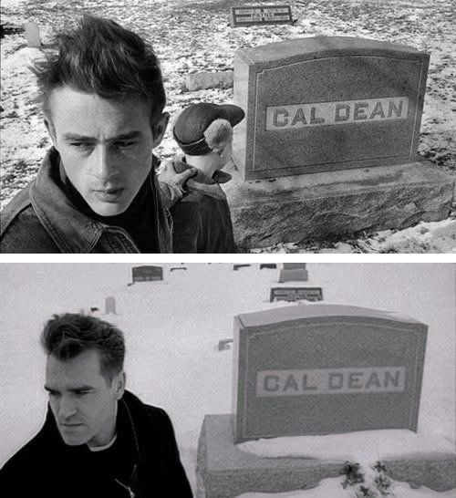 James Dean and Morrissey