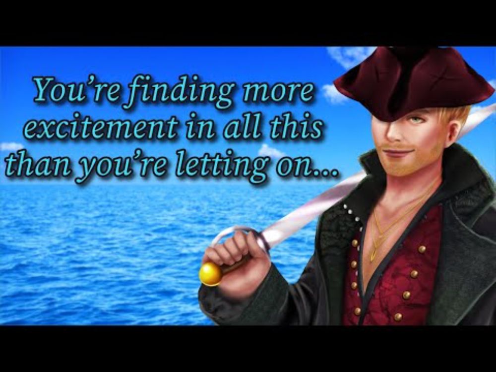 Flirting with Your Pirate Captor! [M4F] [ASMR] [Kidnapped Listener] [Audio Roleplay] [Restrained]