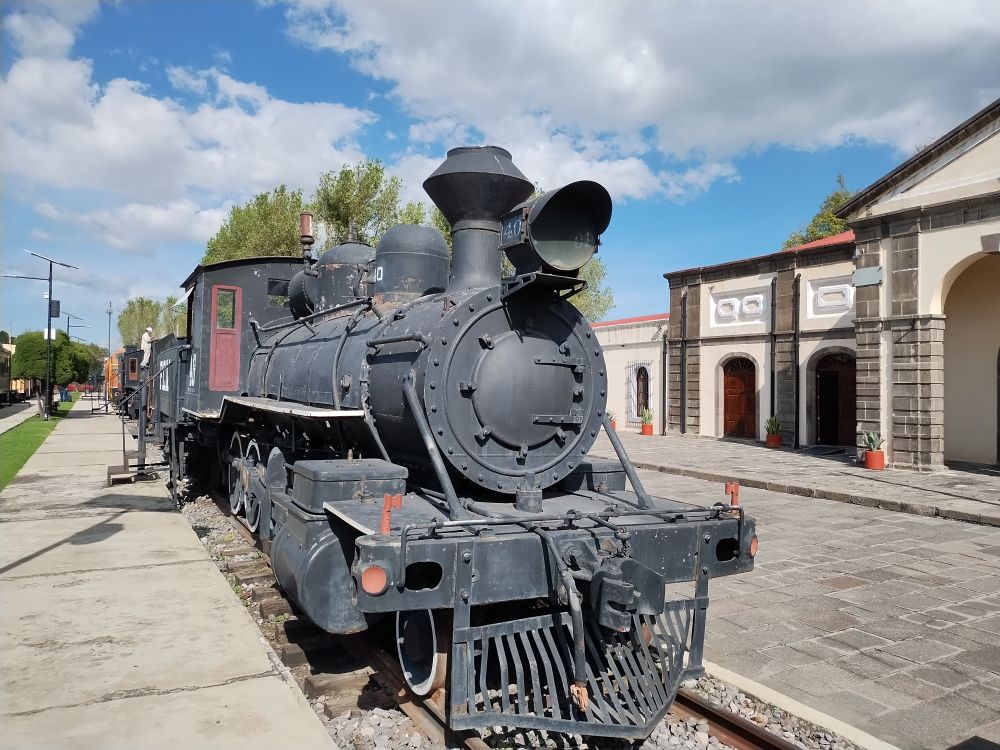 FCM No. 40, a 2-8-0 "Consolidation" type locomotive. Built by Baldwin (iIrc) in 1881.