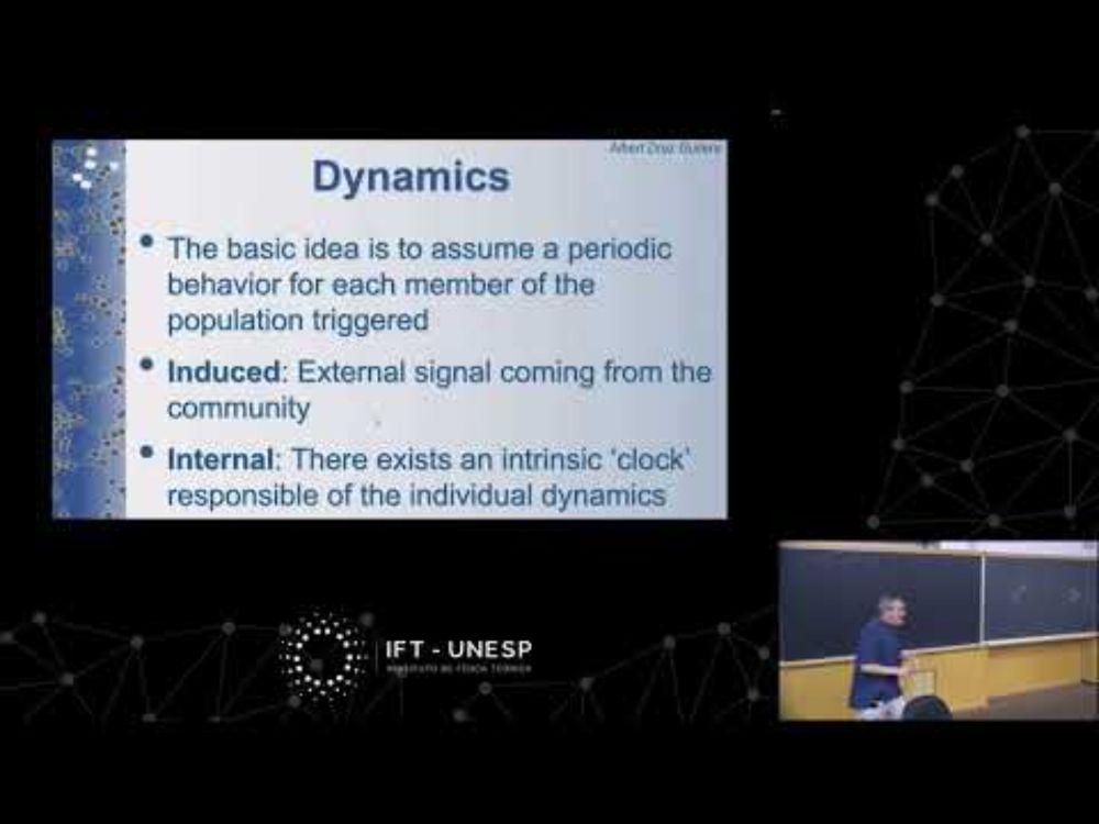 Colloquium: Albert Diaz Guilera: Synchronization in Complex Networks: Dynamics, Symmetries...