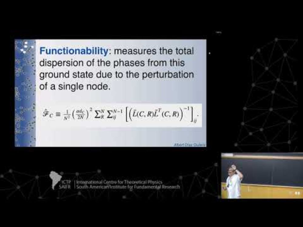Albert D. Guilera: Unexpected properties of synchronization in complex networks of ...