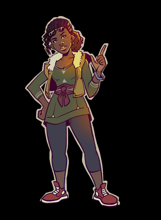 This reviewed design for MMS had an attempt at simplified global shapes and outlines, but more intricate elements that could "move", such as the jacket panes, the hair or the belt.