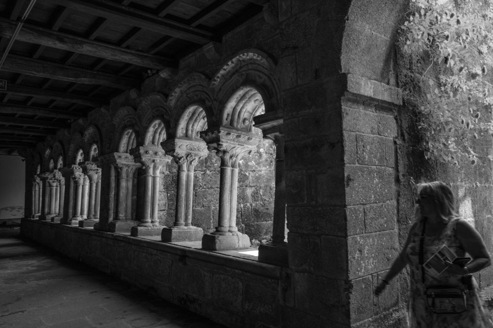 Claustro da Colexiata de Sar