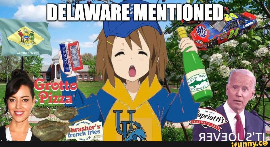 Delaware mentioned meme 