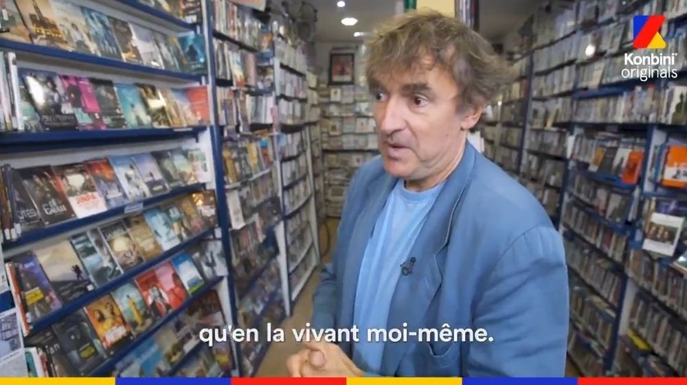 Albert Dupontel qui parle dans l'émission vidéo club de Konbini : "...qu'en la vivant moi-même"