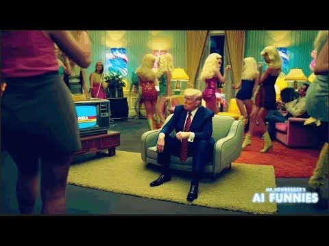 YouTube video by Mr. Newberger's AI Funnies