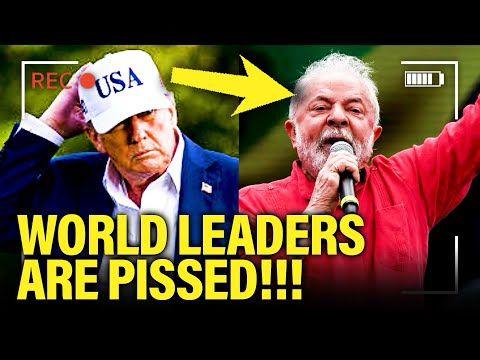 FURIOUS WORLD Leaders REBUKE Trump as HE PANICS