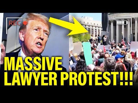 PISSED OFF Lawyers Launch MASSIVE PROTESTS against Trump