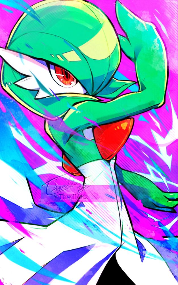 Trying to get more creative with colored backgrounds and composition as a means to get back into the flow of things. Stepping away from "drawing with effort" for a while has made things less fun for me and this feels like a step in the right direction.

I think this one came out well. Let me know how I did and if you like it.
---
色の背景や構成に工夫を凝らして、ものごとの流れに戻ろうとしています。少し「努力して描く」ことをやめてから、楽しさが減ってしまったので、これは正しい方向に進んでいるように感じます。

この作品はうまくいったと思います。どうでしょうか？気に入っていただけましたか？