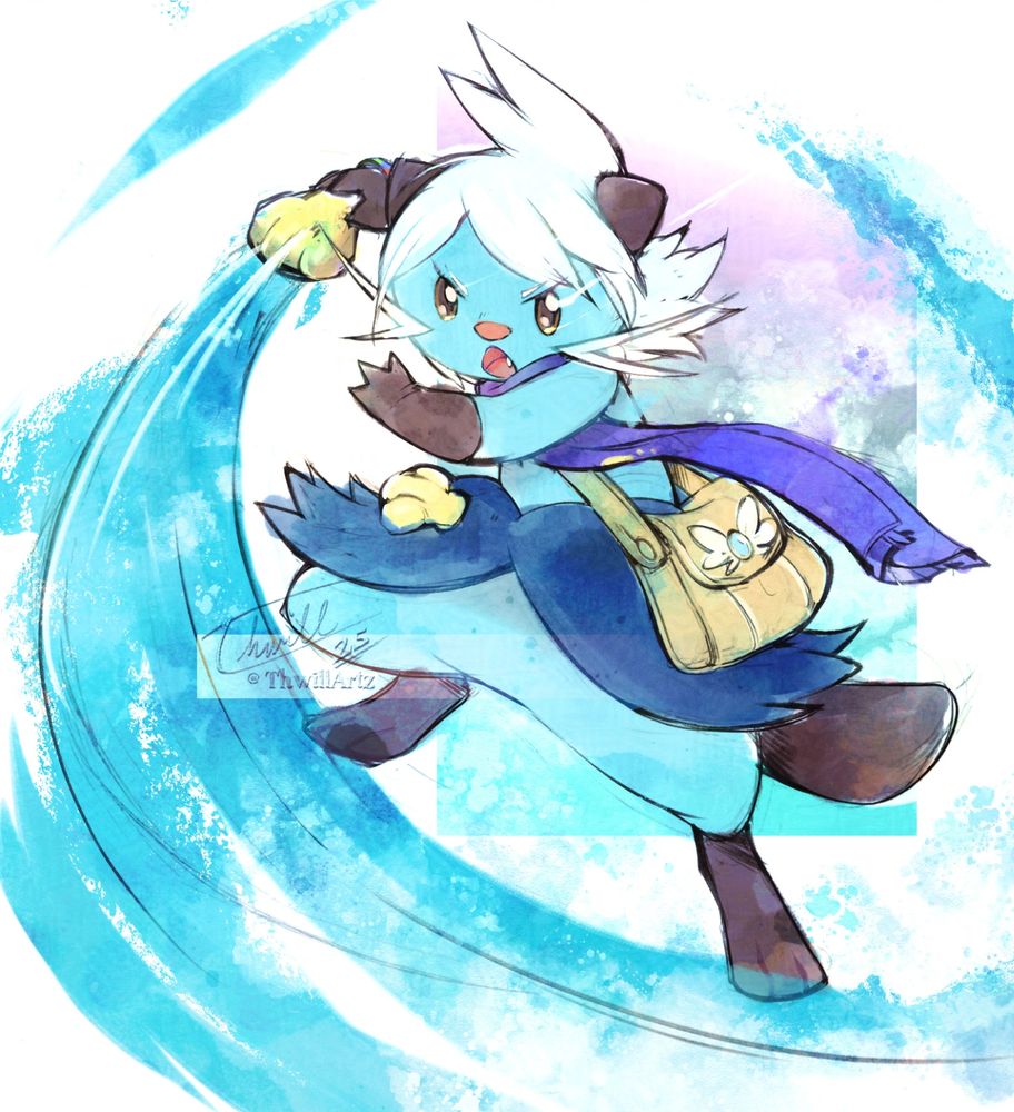 Sketch Commission of someone's Oshawott OC