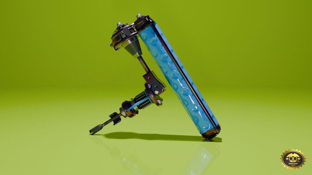 Tempered Dynamo Roller (An existing variant of the Dynamo Roller. The grand majority of the metal body is changed to look tempered. This includes various different colors notably shade(s) of purple and blue.)