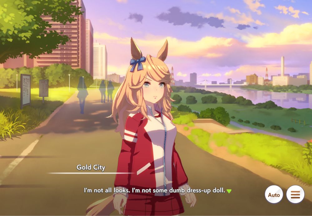 Im not all looks. Im not some dumb dress-up doll.